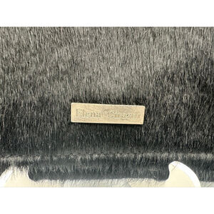 Vintage 00’s Elena Girardi | Handmade in Italy | Black Calf Hair Crossbody Bag |